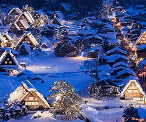 Discount connecting ticket to World Heritage Site Shirakawa-go!